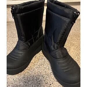 Northside Winter Boots Frosty Polar Reflective Black Youth Sz:‎ 3